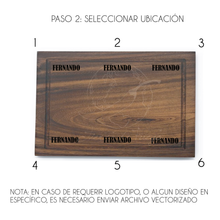 Cargar imagen en el visor de la galería, Charola de Parota (Personalizable)