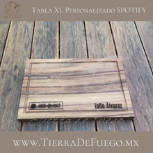 Load and play video in Gallery viewer, Tabla de Parota XL (Modelo Spotify)