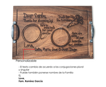 Cargar imagen en el visor de la galería, Charola para Santa (Personalizable)