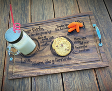 Cargar imagen en el visor de la galería, Charola para Santa (Personalizable)