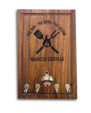 Cargar imagen en el visor de la galería, Porta utensilios para BBQ (Personalizable)