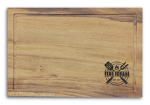 Cargar imagen en el visor de la galería, Tabla de Parota XL (Modelo BBQ Grill) Logo Chico