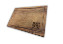 Cargar imagen en el visor de la galería, Tabla de Parota XL (Modelo BBQ Grill) Logo Chico