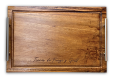 Cargar imagen en el visor de la galería, Charola de Parota (Personalizable)