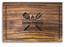 Cargar imagen en el visor de la galería, Tabla de Parota XL (Modelo BBQ Grill)