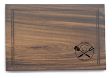 Cargar imagen en el visor de la galería, Tabla de Parota XL (Modelo Top Chef) Logo Chico