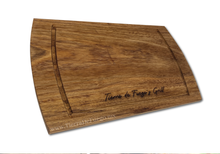 Cargar imagen en el visor de la galería, Tabla de Parota Semicurva XL