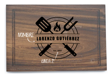 Cargar imagen en el visor de la galería, Tabla de Parota XL (Modelo BBQ Grill)