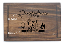 Cargar imagen en el visor de la galería, Tabla de Parota XL (Modelo Golf King)