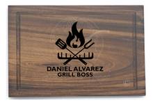 Cargar imagen en el visor de la galería, Tabla de Parota XL (Modelo Grill 2)