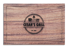 Cargar imagen en el visor de la galería, Tabla de Parota XL (Modelo Grill 1)