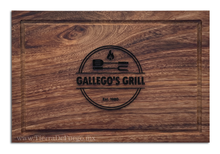 Cargar imagen en el visor de la galería, Tabla de Parota XL (Modelo Grill 1)