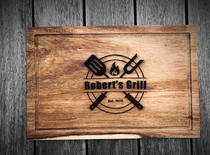 Tabla de Parota XL (Modelo BBQ Grill)