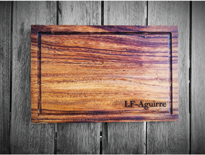 Tabla de Parota XL    (Personalizable) (45 x 30 x 2.2 cm)